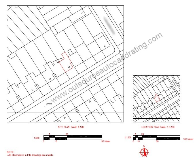 Planning Application Drawings CAD Application Drawing Services UK